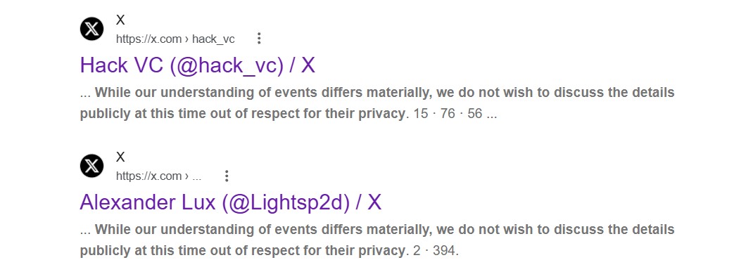 Hack VC's archived X post. Source: Google